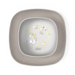 Set jídelní - miska a talíř 12 m+ Chicco - Grey