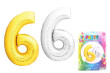 Balónek nafukovací číslo - 6