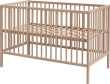 Dětská postýlka Scarlett Glera ECO 120 x 60 cm (buk) - přírodní 