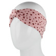 Bavlněná čelenka Srdíčka světle růžová RDX - Vel. 2