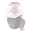 Letní kšiltovka s plachetkou Květy RDX - Růžové květy Vel. 52