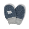Zimní bezpalcové rukavice Teddy fleece double Denim blue Esito - Vel. 56