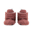 Capáčky Slipper Folklore Fleece Lodger Rosewood - 0 - 3 měsíce