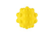 Míček svítící gumový 7cm - Žlutý