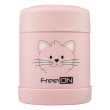 Termoska na jídlo 350 ml Freeon - Kitty pink