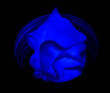 Inteligentní plastelína svítící ve tmě - Modrá