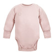 Merino body růžové Eevi - Vel. 80/86