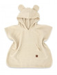 Dětské mušelínové pončo lux s kapucí Teddy rychleschnoucí béžové - Vel. 110/122