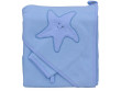 Froté ručník - Scarlett hvězda s kapucí - Modrá