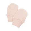 Kojenecké rukavice svetrové Powder pink Esito - Kojenecké rukavice svetr