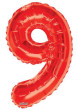 Nafukovací číslice červená 86 cm - 9