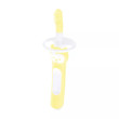 Massaging Brush dětský zubní kartáček s bezpečnostním krytem 3 m+ MAM - Pastelový žlutý