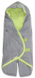 Fusak zavinovací Cocoon klasik Emitex jaro,podzim,zima - Sv. šedý + limetka