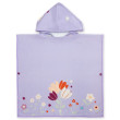 Dětské pončo s kapucí Lilac Spring Splash About - Vel. 2-4 roky