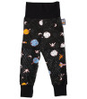 Protiskluzové kalhoty pro děti na lezení vesmír černý  - Vel. 68