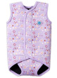 Baby neoprén-kombi - Lilac Spring - Vel. S (0-6 měs.)