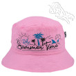 Dívčí letní klobouk Summer Time RDX - Růžový Vel. 54