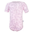 Body tenké tričko Outlast®s UV faktorem 50+, růžová baby kytičky - Vel. 92