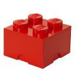 LEGO úložný box 4 - Červená