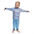 Chlapecké dětské pyžamo Auto Blue Esito - Vel. 122