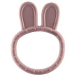 Silikonové kousátko Rabbit - Old Pink