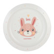Talíř plastový Cute animals Canpol babies - Zajíc