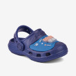 Dětské nazouváky clogsy tmavě modré Space Maxi svítící Coqui - Vel. 22/23
