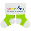 Sock ons - držák ponožek - Limetka 6-12m