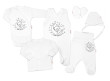 Soupravička do porodnice 6D Medvídek na měsíčku Baby Nellys - Vel. 50