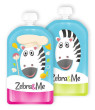 Kapsička na dětskou stravu pro opakované použití Zebra&Me 2 ks
