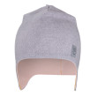 Čepice laponka podšitá Outlast ® Šedá / sv. pudrová Little Angel  - Vel. 4 (45 - 48 cm)