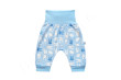Bavlněné kalhoty buggy Zající Baby Service Modré - Vel. 56