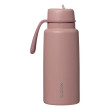 Nerezová termolahev s brčkem 1l - Berry smoothie