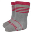 Funkční ponožky STYL ANGEL - Outlast®  - vel.25-29 Tm.šedá/malin