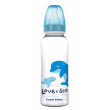 Láhev s potiskem LOVE&SEA 250 ml Canpol - Modrá