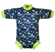 Baby neoprén - body -Turtle Tide - Vel. S (0-4 měs.)