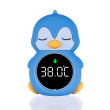Silikonový digitální teploměr 3 v 1 Zopa - Penguin