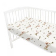 Prostěradlo do postýlky 120 x 60 cm, bavlna Miminu - Kocourek a pampeliška