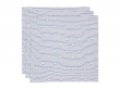 Pleny 3 ks 70x70 cm Jollein  - Miffy Stripe Navy