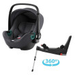 Autosedačka Baby-Safe 3 i-Size Flex Base 5Z Bundle Britax - Midnight Grey