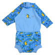 Plavky Happy Nappy UV obleček 3/4 rukáv Krokodýli  - Vel. M (3-8 měs.)