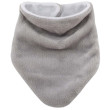 Šátek na krk Magna podšitý bavlnou Vel. 0-5 let - Stříbrný