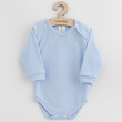 Kojenecké bavlněné body New Baby Casually dressed modrá  - Vel. 56