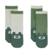 Freja Ponožky 2 ks Nuuroo Vel. 19/21 - Light Green/Warm Green