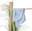 Dvojitá letní deka pro miminko 75 x 100 cm Zája Esito  - Soft blue 