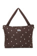 Puffy Diaper Bag - přebalovací taška Studio Noos - Brown Hearts