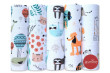 Bavlněné pleny box 70 x 80 cm 5 ks Jasmine - Unisex 2