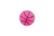 Míček basketbal guma 8,5cm - Růžový