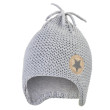 Čepice pletená na uši LA Outlast ® Sv. šedá LA - Vel. 2 (39-41 cm)