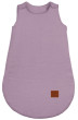 Dětský zateplený mušelínový spací pytel Baby soft Infantilo - Fialový
